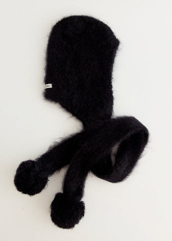 Mohair Cap With Earflaps