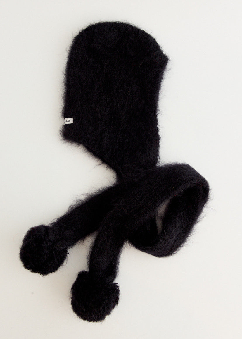 Mohair Cap With Earflaps