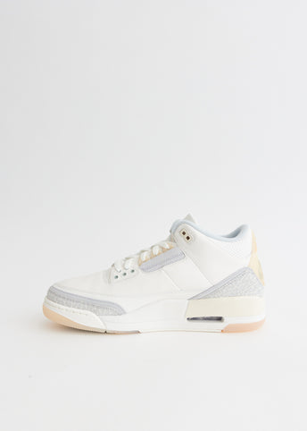 Air Jordan 3 Retro Craft 'Ivory' Sneakers