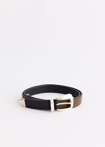 Double Tip Faded Belt