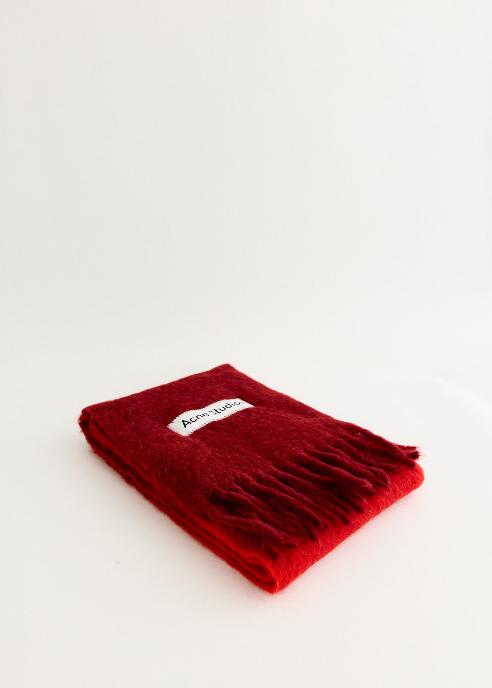 Mohair Dip Dye Scarf