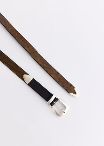Double Tip Faded Belt