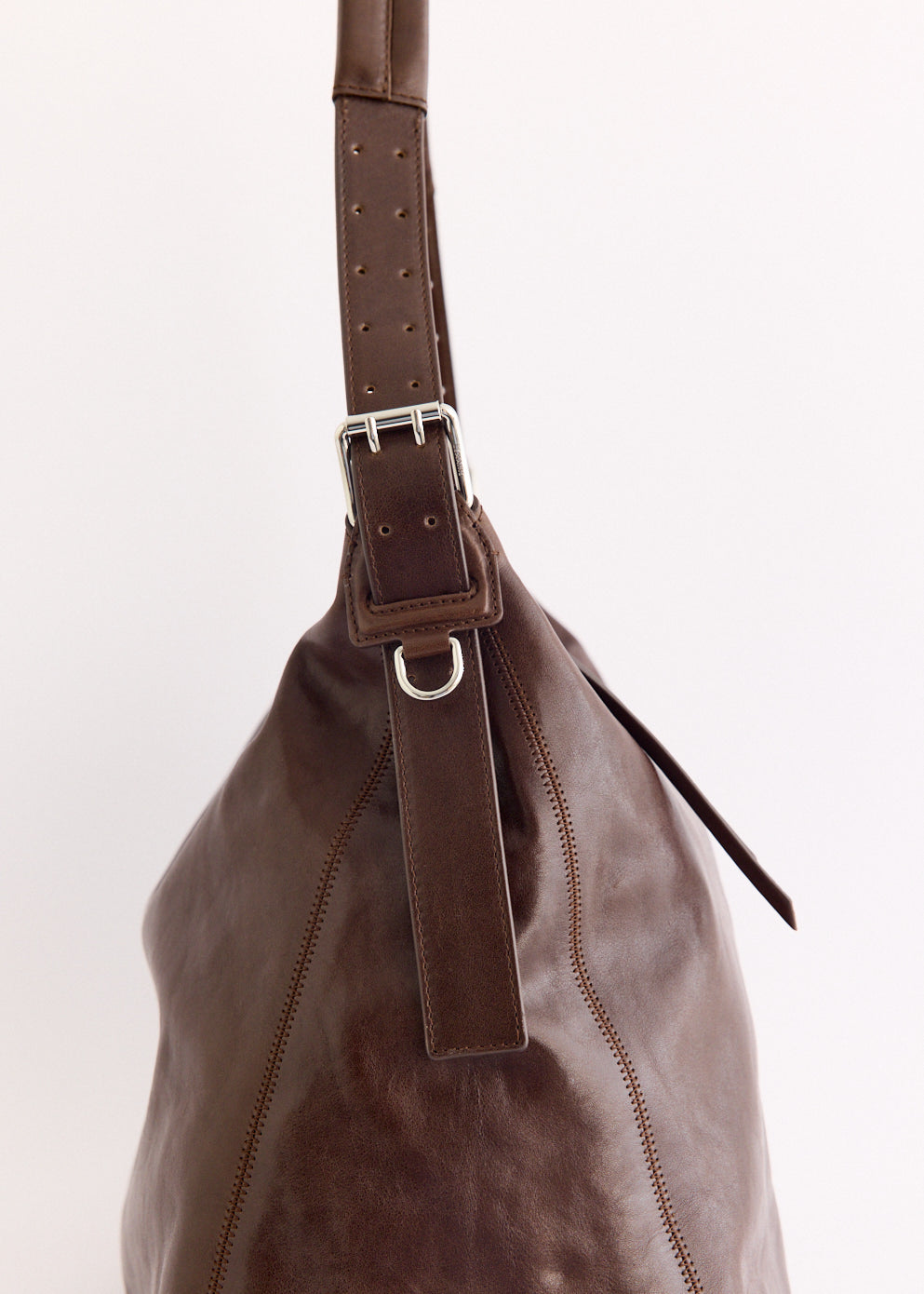 Belted Hobo Bag