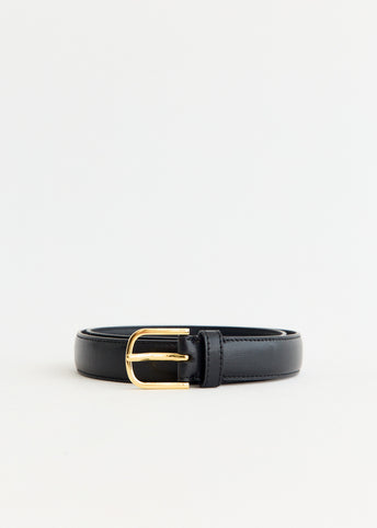 Slim Leather Trouser Belt
