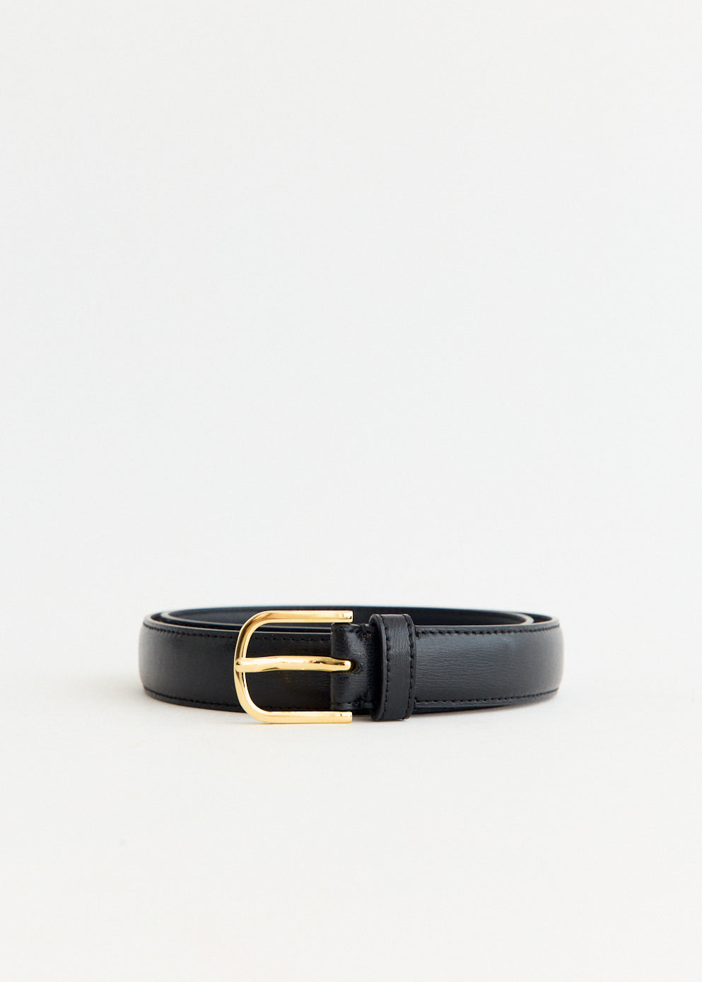 Slim Leather Trouser Belt