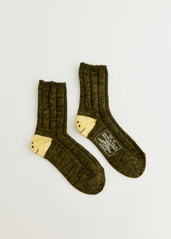 56 Yarns MA-1 RAINBOWY HAPPY HEEL Socks