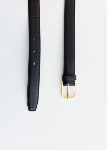 Slim Leather Trouser Belt