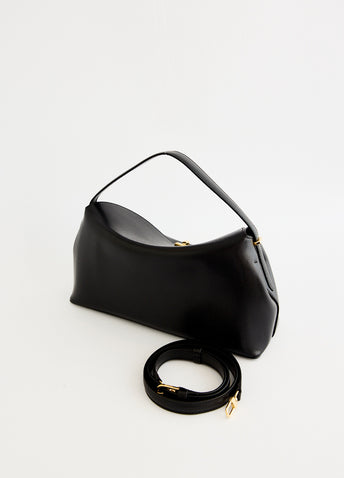 T-Lock Leather Top Handle Bag