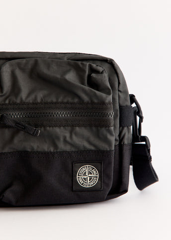 Coated Cotton Ripstop Messenger Bag