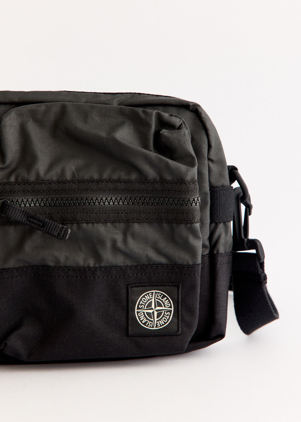 Coated Cotton Ripstop Messenger Bag