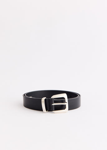 Simple Square Buckle Belt