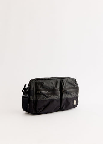Coated Cotton Ripstop Messenger Bag