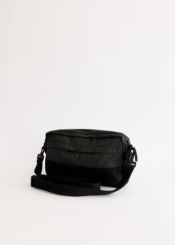 Coated Cotton Ripstop Messenger Bag