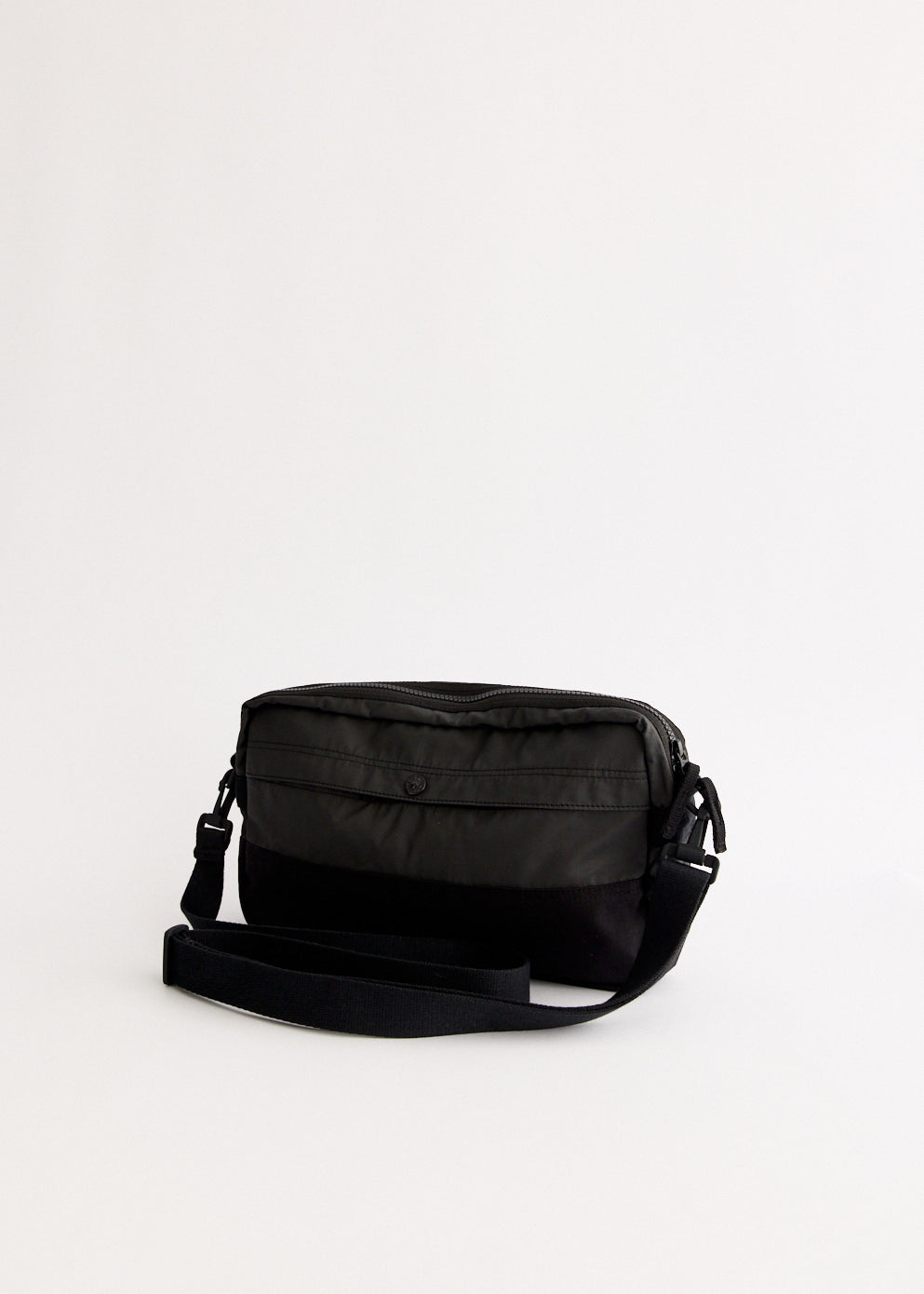 Coated Cotton Ripstop Messenger Bag
