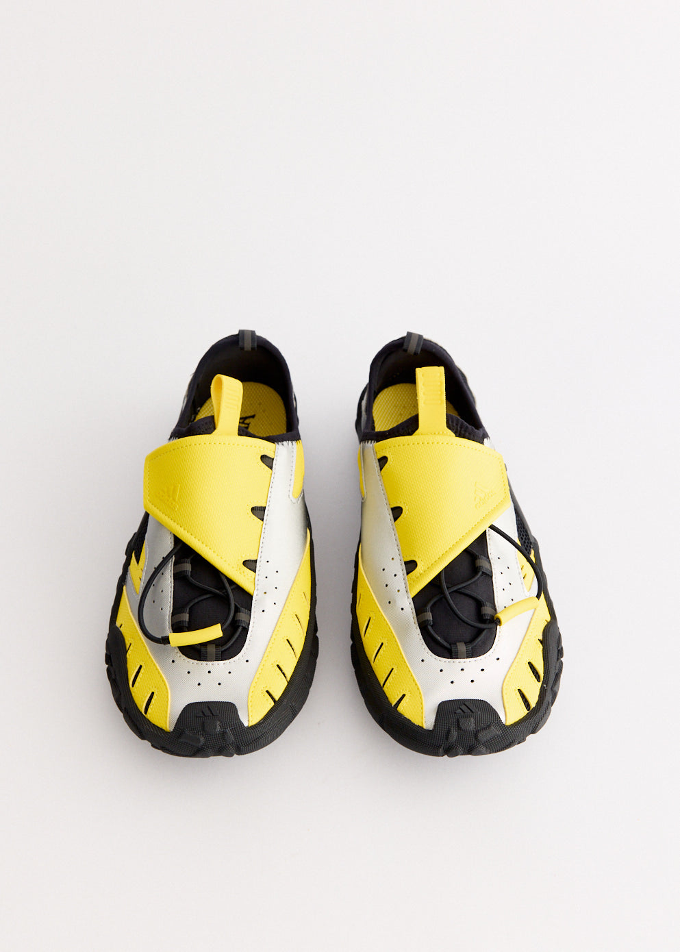 x Pharrell Williams Watermoc 'Yellow Silver Metallic Sneakers