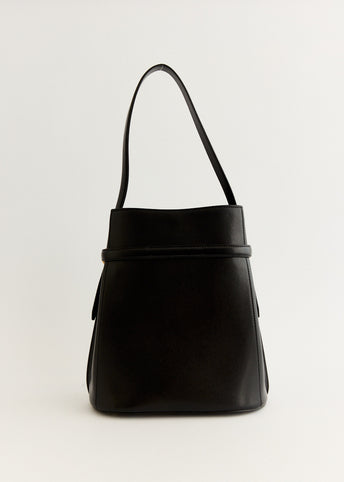 Belted Bucket Bag