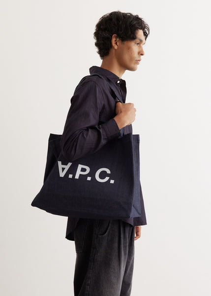 【A.P.C.】 SHOPPING DANIELA Daniela shopping bag - Denim - A.P.C. Accessories