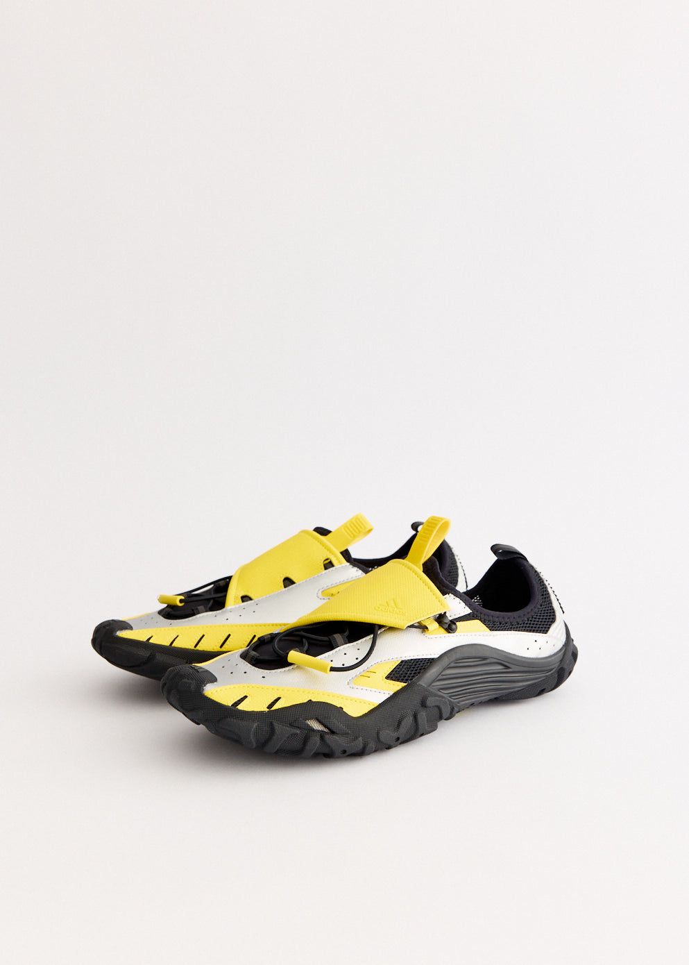 x Pharrell Williams Watermoc 'Yellow Silver Metallic Sneakers
