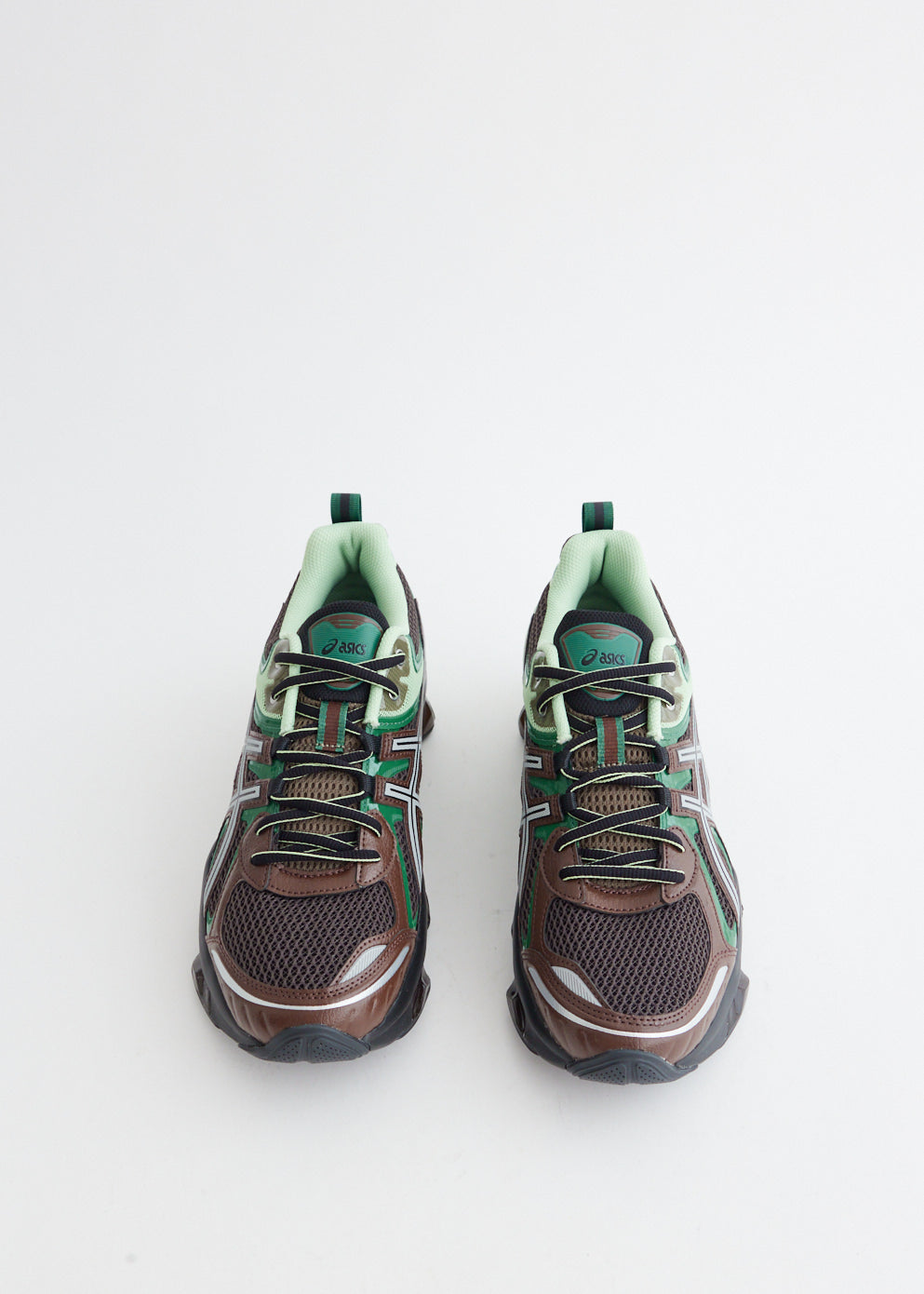 Gel-Quantum Kinetic 'Dark Sepia Shamrock' Sneakers