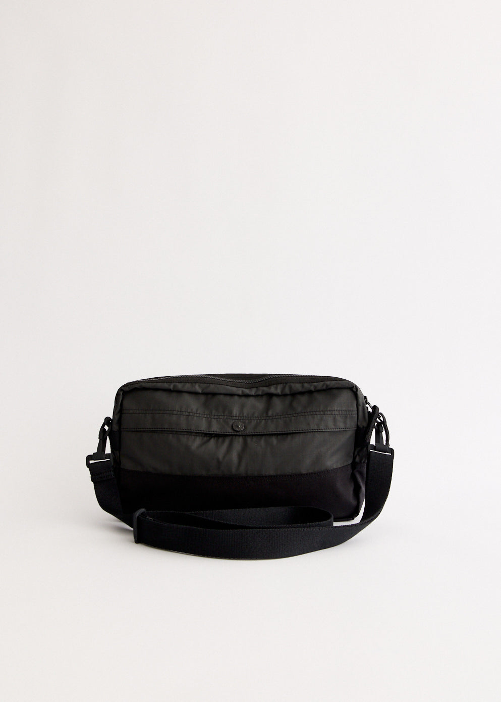 Coated Cotton Ripstop Messenger Bag