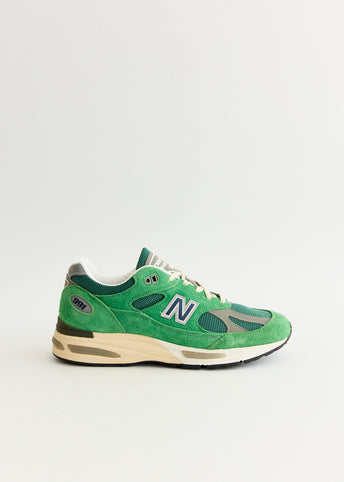MADE in UK 991v2 'Mineral Green' Sneakers