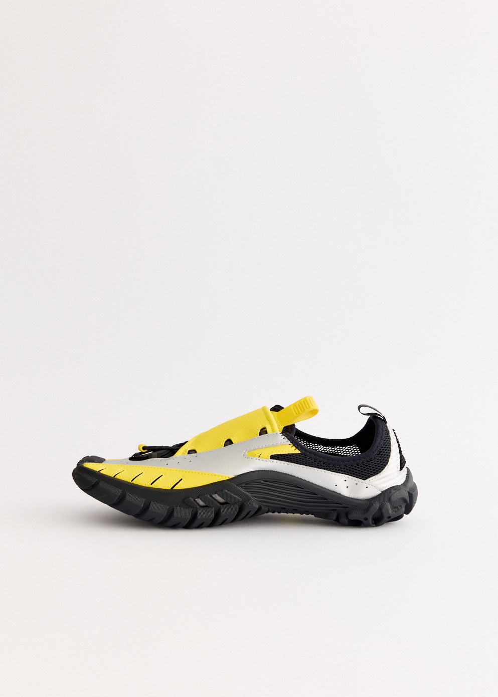 x Pharrell Williams Watermoc 'Yellow Silver Metallic Sneakers