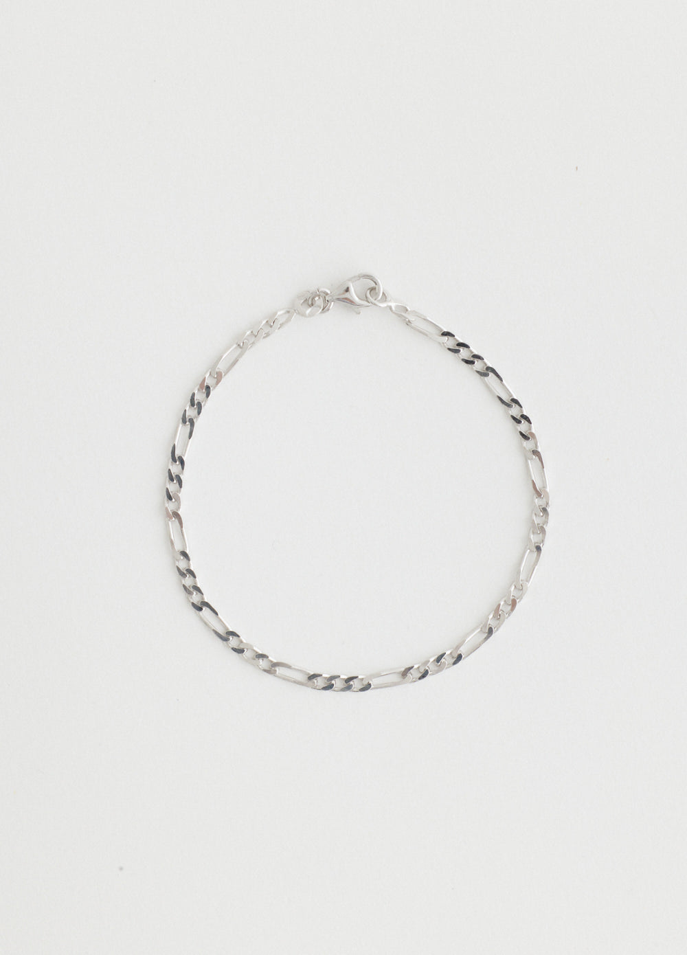 Slim Figaro Chain Bracelet