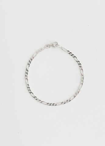 Slim Figaro Chain Bracelet
