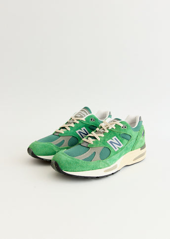 MADE in UK 991v2 'Mineral Green' Sneakers