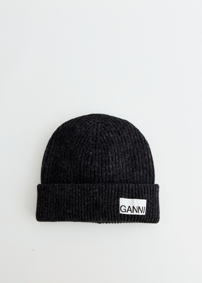 【新品未使用】GANNI / ガニー Structured Rib Beanie GANNI(ガニー)】 STRUCTURED RIB BEANIE|allureville OFFICIAL
