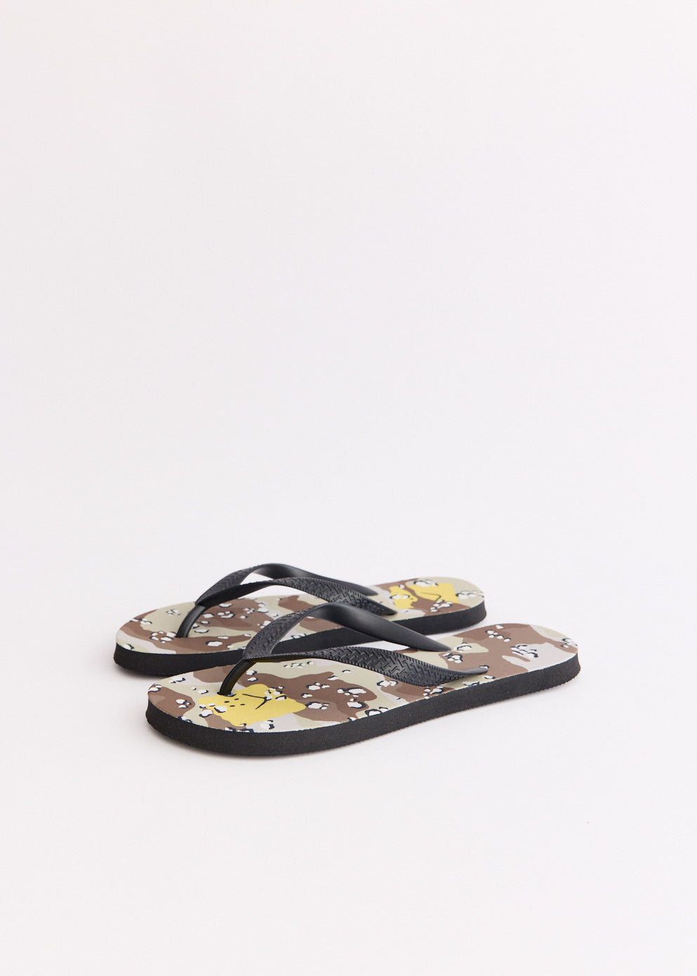 Choco-Chip Camo Flip Flops