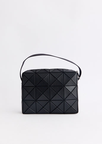 Large Cuboid Matte Shoulder Bag