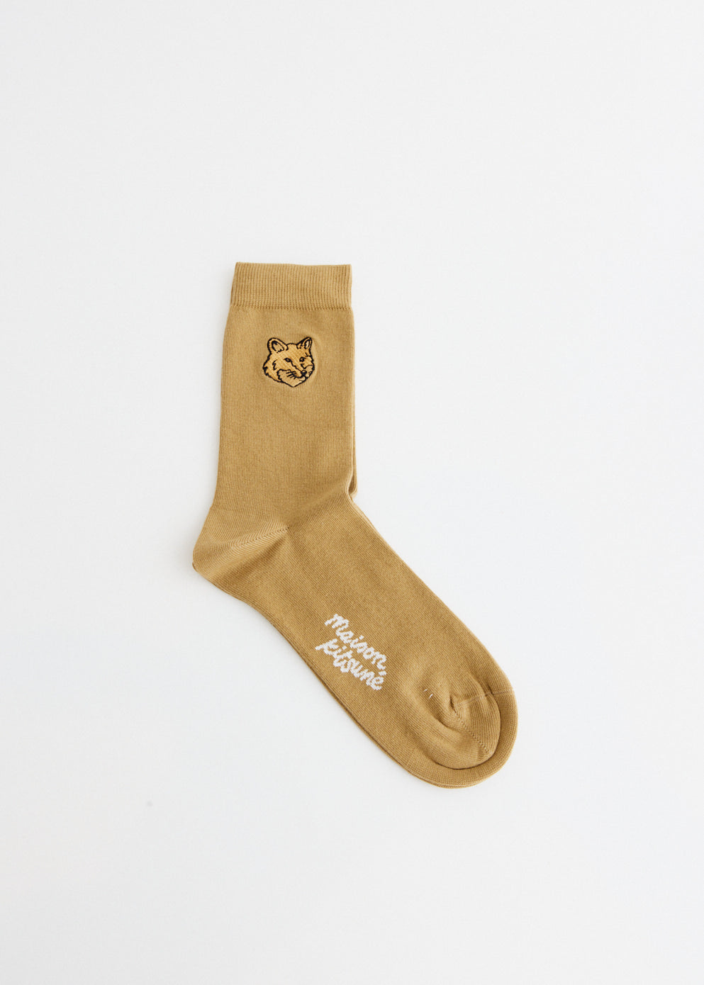 Maison Kitsune - Bold Fox Head Socks - Sock,Specials : American Fashion Style Bags On Sale Maison Kitsune - Bold Fox Head Socks - Sock,Specials : American Fashion Style Bags On Sale