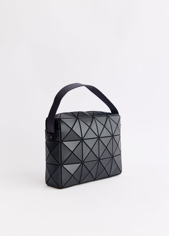 Large Cuboid Matte Shoulder Bag