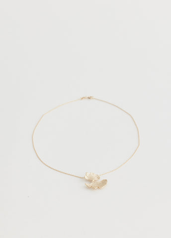 Ginkgo Pendant Necklace