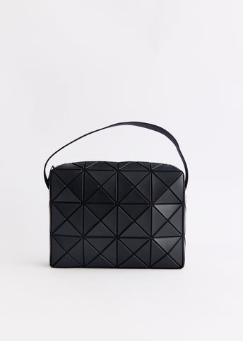 Large Cuboid Matte Shoulder Bag