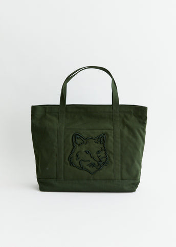 Fox Head Large Tote Bag