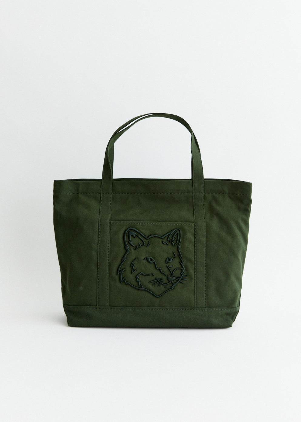 Fox Head Large Tote Bag