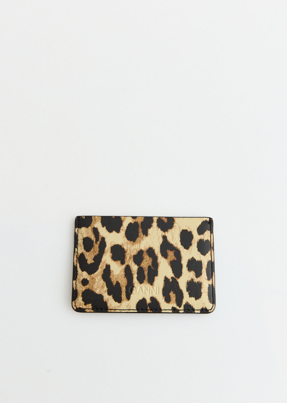 Ganni ◆ Bou Card Holder Animals - Leopard【 残りわずか】 BOU CARD-HOLDER | LEOPARD – PAVEMENT