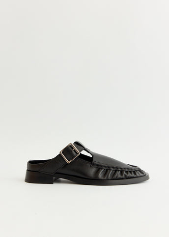 Gianna Buckled Mules