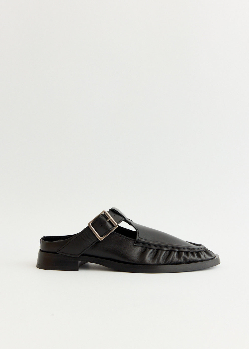 Gianna Buckled Mules