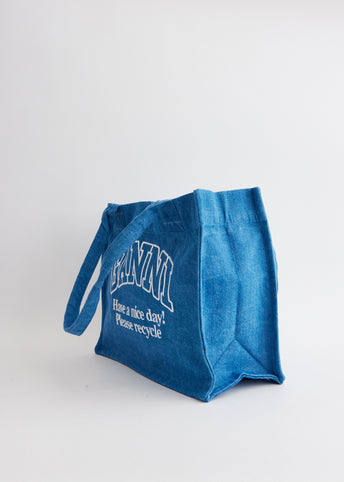 Large Easy Shopper Denim
