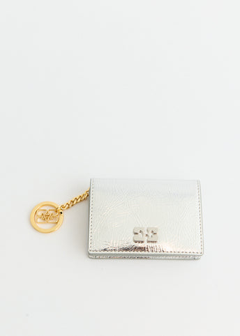 Metallic Bou Flap Card Holder