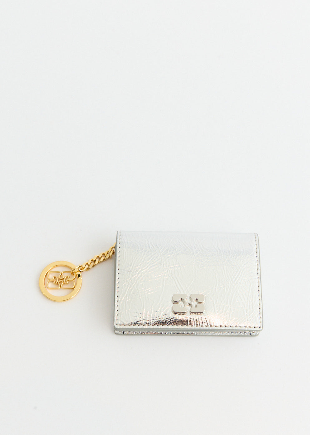 Metallic Bou Flap Card Holder