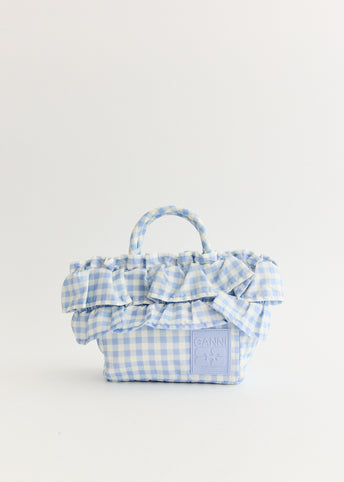 Mini Shopper Ruffle Vichy