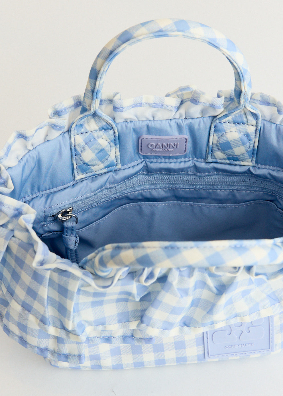 Mini Shopper Ruffle Vichy