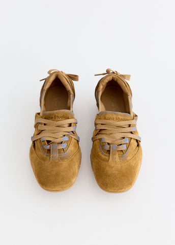 Bilaria Lace Up Suede Shoes