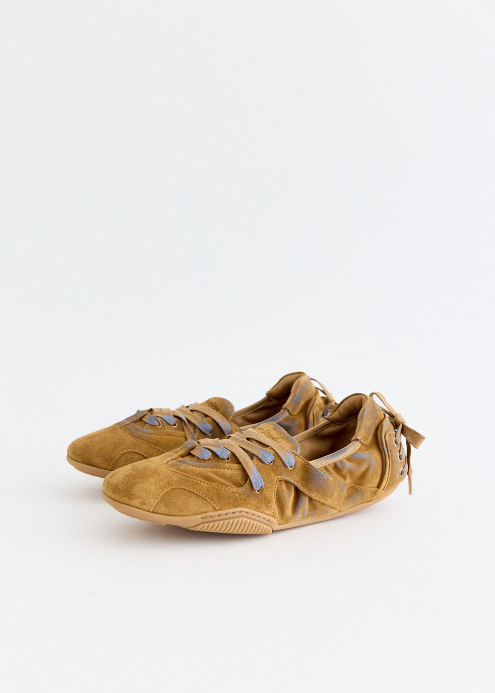 Bilaria Lace Up Suede Shoes