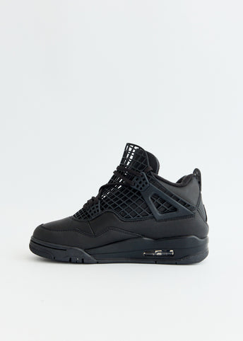 Women's Air Jordan 4 Net 'Black' Sneakers