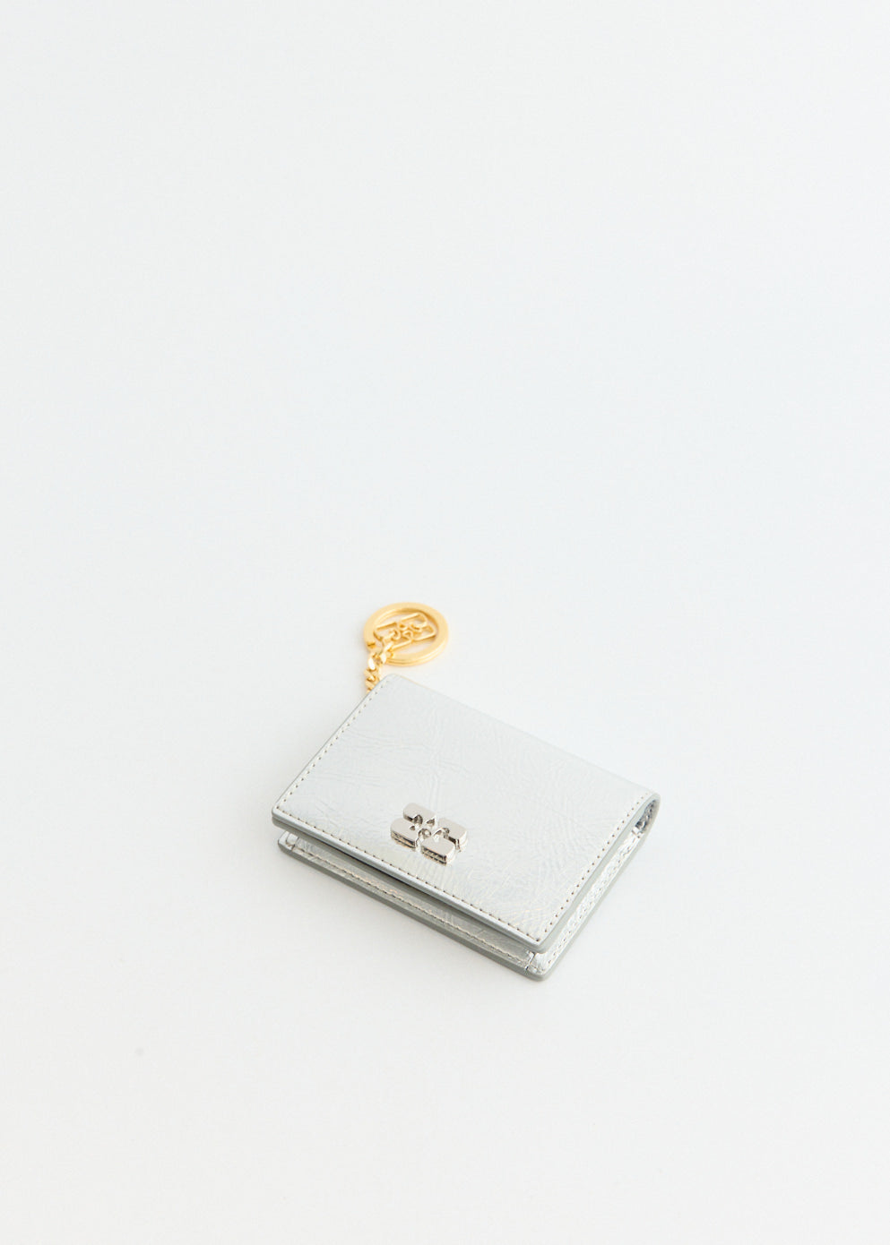 Metallic Bou Flap Card Holder